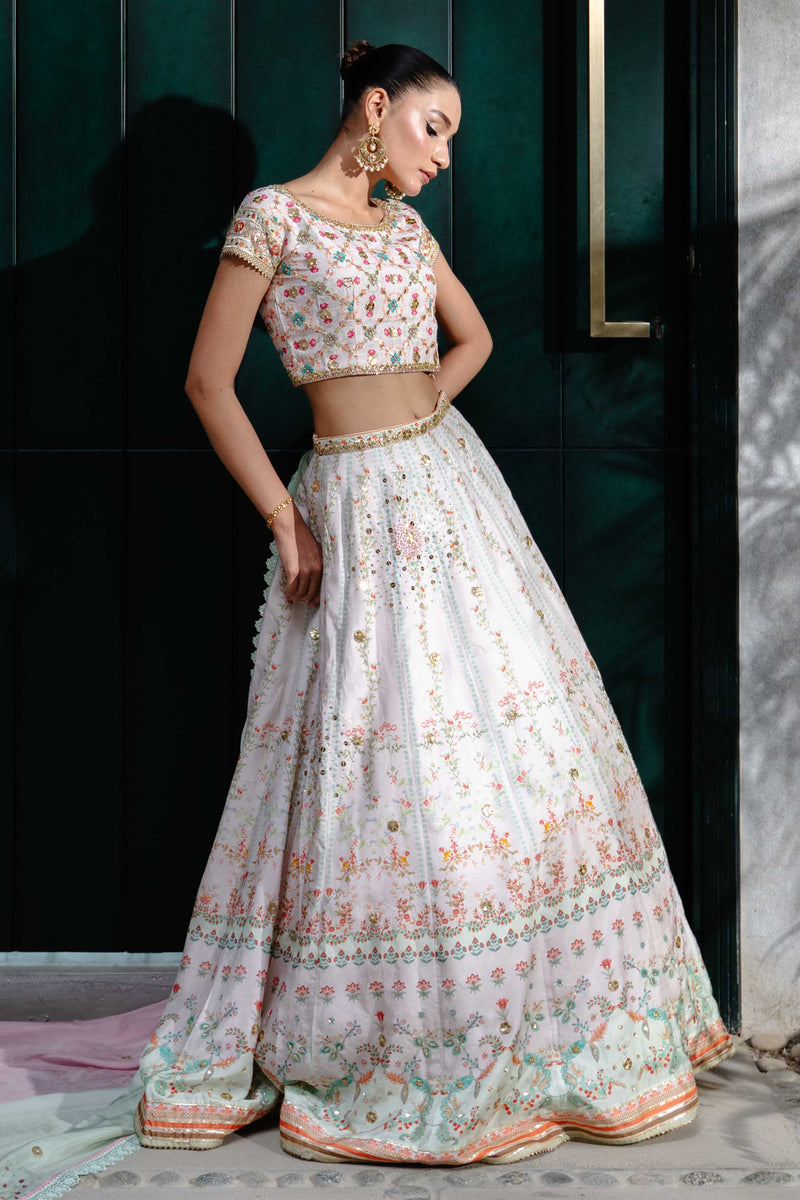 Ivory Lehenga