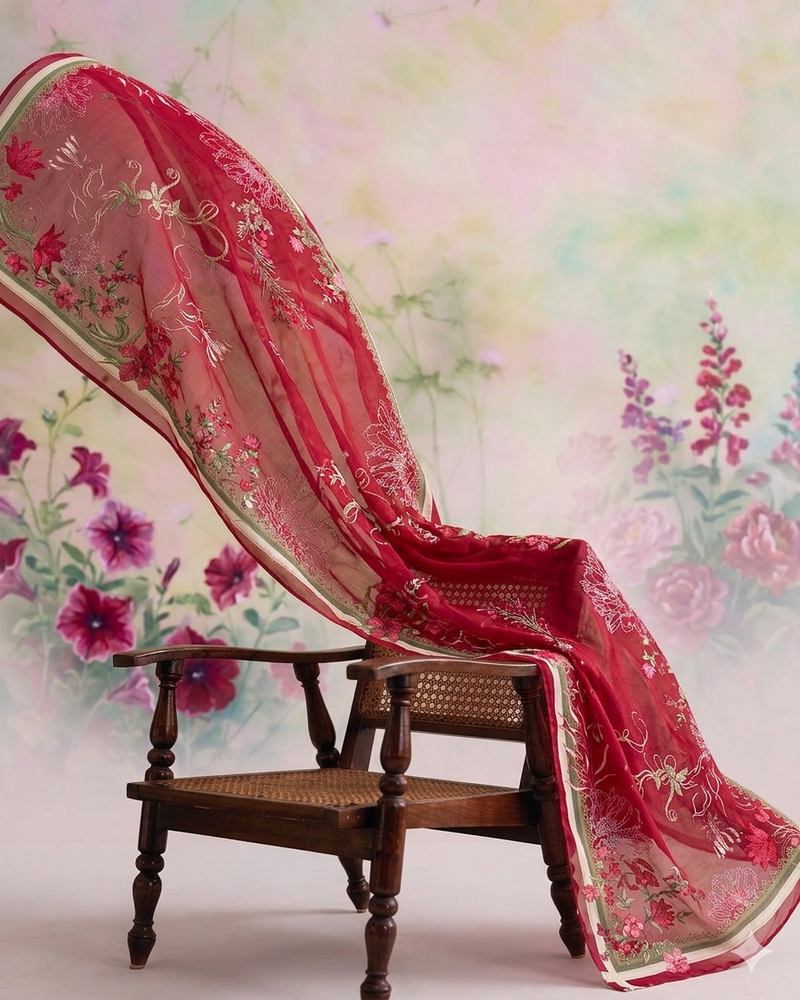 FLOWER DUPATTA