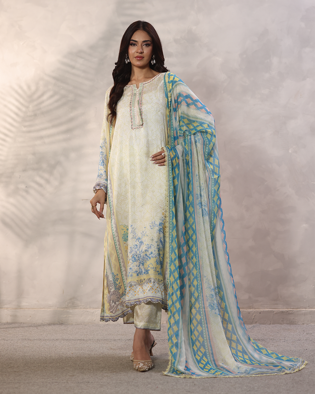 Paradise Garden Dupatta — 1